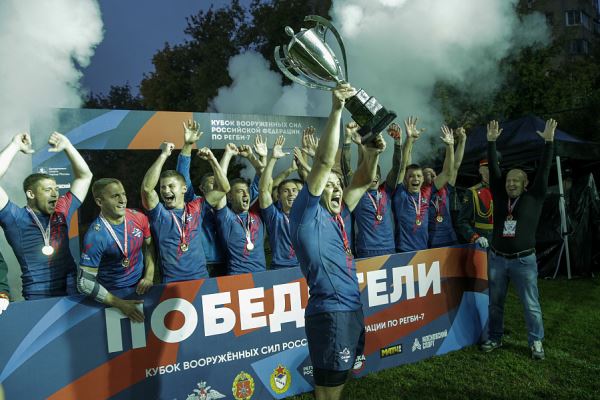 Команда ОАБИИ – победитель Кубка Вооружённых Сил РФ по регби-7